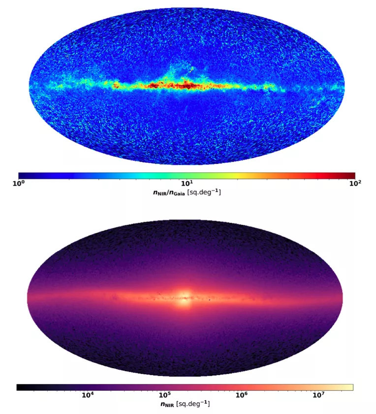 All-sky projection in Galactic coordinates.